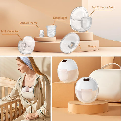 24mm S32 Set 24mm S32 Full Breast Pump with Flange for NCVI NICEGREEN Nuliie Zooawa Sunnaltree Wearable Breast Pump