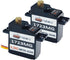 GOTECK 2PCS 17g Full Metal Gear Digital Servo, with 25T Servo Horn