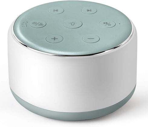 34 FamiSym White Noise Sound Machine Baby for Sleeping with Night Light Soothing Sounds, Rechargeable White Noise