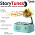 96 Cards Children Phonograph Early Education Machine, Music Box Storyteller with Pop Speakers