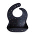 mushie Silicone Baby Bib, Adjustable Fit Waterproof Bibs (Planets)