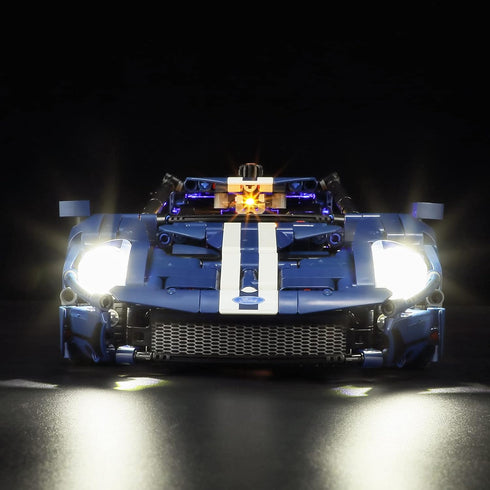 BRIKSMAX LED Lighting Kit for LEGO-42154 2022 Ford GT, Compatible with Lego Technic Model