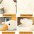 19.5 Inches Goose Stuffed Animal, White Swan Plush Throw Pillow Toy