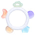 Baby Teething Ring Toys Frozen Silicone Teethers for Babies 0-12 Months, Soft Sensory Design
