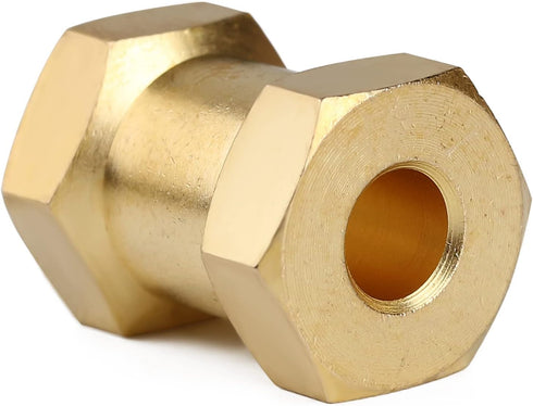 INJORA RC Hex Hub 12mm Brass Wheels, Hex Hub Extension Adapter for 1/10 RC Crawler Axial SCX10 D90