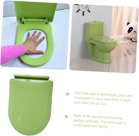 Potty Training Seat for Toddlers Comfortable Shaped Toilet Seat - Pad Lightweight and Easy to Install for Indoor
