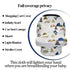 Baby Carseat Cover with Beanie, Adventure Mountain Infant Carseat Canopy for Boys Girls, Nursing Cover Breastfeeding