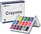 Madisi Crayon Bulk Pack, Regular Size, 900 Count, 18 Colors