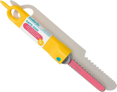 Makedo Safe-Saw | 1 Piece Steel Blade Tool for Kids | STEM and STEAM Educational Toys for Boys and Girls Age 5+