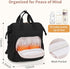 Backpack Backpack Backpack CEI-CEI Diaper Bag for Mom and Dad, Puffer Baby Bag with Insulated Pocket, Water-Resistant