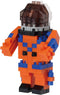 nanoblock Space - Astronaut Onboard Pressure Suit, Collection Series Building Kit