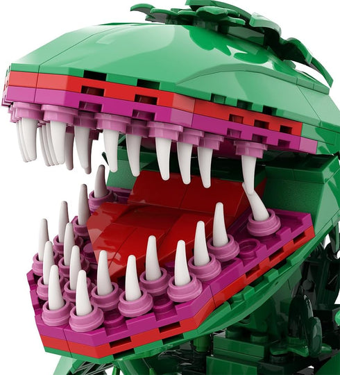 Audrey 2 Piranha Plant Building Toys, Compatible with Lego, Little Shop of Horrors Cannibal Flowers for Ages 8+
