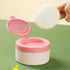 YUSHTPO Baby Powder Puff Box Safe Infant Container Holder Protects Delicate Skin Prevents