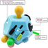 WCZCBOYA 12 Sided Finger Cube Toys, Fidget Toys Relief Stress, Autism and Anxiety Depression for Kids Adults (Blue