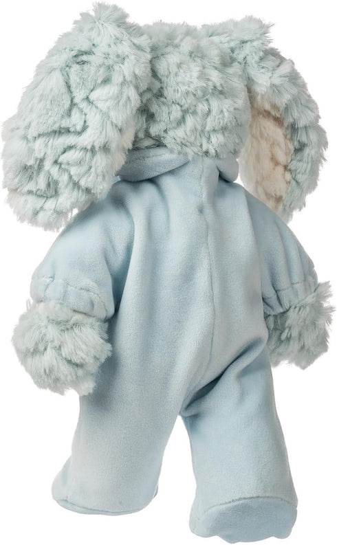 Mary Meyer Putty Nursery Stuffed Animal - Soft Toy, 11-Inches, Seafoam Blue PJs Bunny