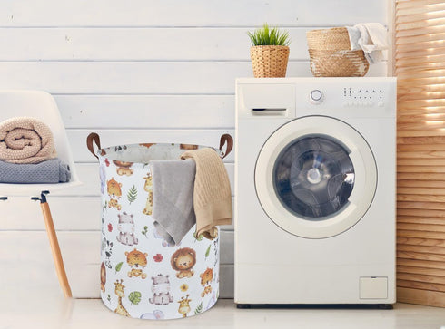 Kids Laundry Hamper,Baby Laundry Basket Animal Storage Baskets for Kids Room Decor,Nursery Hamper,Bedroom,Toy