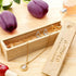 zonmaxmizky Wooden Pregnancy Test Keepsake Box Pregnancy Announcement Pregnancy Announcement for Grandparents Husband