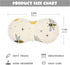 decor gift 4 Pack 22x11in Cotton Muslin Baby Burp Cloths Soft Touch Bees Beige Moon Stars Starry Feeding Cloth