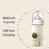 SPYMINNPOO 48H 6 Settings Bottle Warmer, Portable & Rechargeable Cordless Fast Heating Warmer Sleeve, Temperature