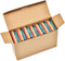 Madisi Crayons Bulk Pack, Regular Size, 4 Colors, 150 Packs, 600 Count