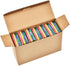 Madisi Crayons Bulk Pack, Regular Size, 4 Colors, 150 Packs, 600 Count