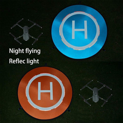 30"/75cm Waterproof Drone Landing Pad, Portable Foldable Helipad for DJI Mavic Pro Phantom 2/3/4, RC Drones