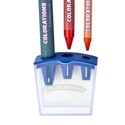 3+ Colorations Universal Crayon Sharpener - Classroom Essentials, Arts and Craft Supplies Ages