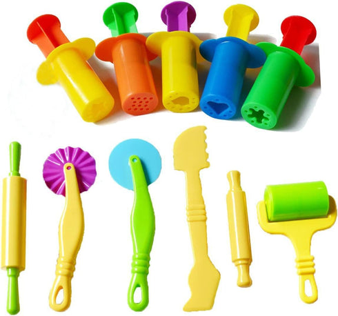 Carykon Set of 11 PCS Smart Dough Tools Kit with Models and Molds,
