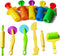 Carykon Set of 11 PCS Smart Dough Tools Kit with Models and Molds,