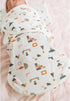 Infant Baby Swaddle Blanket - Safe Infant Sleep Zip Swaddle (ToyBlock Print Sleepsack 1PACK)