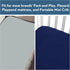 Waterproof Pack and Play Sheets, Fitted 2 Pack Compatible with Graco, 38" X 26" for Baby Playpen/Playard Mattress, Grey