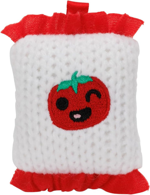 Multipack Cozy Ami Amis Fast Food Mini Soft and Crochet Plush, Adorably Cute Details, Pocket Sized for on the Go Play!