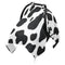 Dalzium Black and White Cow Print Car Seat Cover Baby, Carseat Canopy Cover