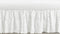 Sweet Jojo Designs White Floral Rose Girl Baby Nursery Crib Bed Skirt