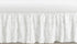 Sweet Jojo Designs White Floral Rose Girl Baby Nursery Crib Bed Skirt