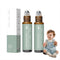 XBEGIX 2pc Teething Roller -Baby Teething Oil Roller, Natural Gentle Teething Relief Roller,