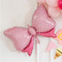 Bow Balloon Bowtie Pink Foil Mylar Balloons for Wedding, Bridal Shower, Gender Reveal Party Decoration (5PCS)