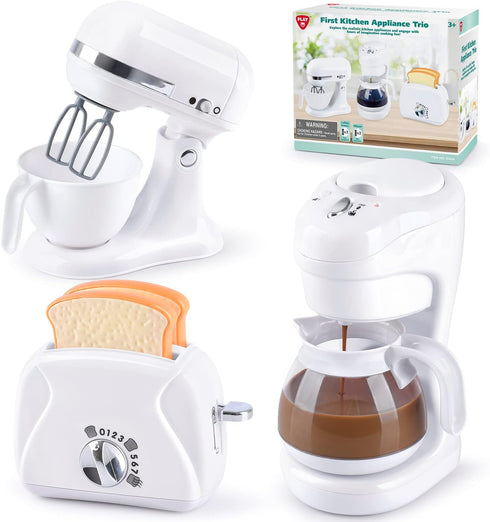 Kitchen Appliances Toys, Kids Play Kitchen Accessories Set, Pretend Kitchen Toys for