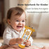 Baby TV Remote Control Toy with Soft Silicone Cover, Musical Realistic Play Remote Toy for 6M+ Boy and Girls