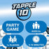 USAopoly Tapple 10, Fast-Paced Fun Family Card Game in Portable Packaging, Featuring 10 Different Games, Ages 8+