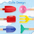 UMUACCAN 6Pcs 8'' Set, Beach Toys for Kids, Kids Gardening Tools Sand Toys Metal Garden Tools with Sturdy Wooden