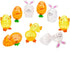 12 JOYIN Pcs Easter Eggs Shell Bunny Shaped Novelty Themed Characters for Easter Egg Hunt, Basket Stuffers Filler