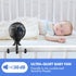 WEGA Rechargeable Stroller Fan, Portable Battery Operated Fan, 3 Speeds Clip on Fan for Car Seat, Crib, Home Office