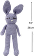 Moni's Choice Stuffed Plush Baby Crochet Bunny Rabbit - Handmade Stuffed Animal for Newborn, Granddaughter, Grandson