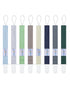 babygoal Baby Pacifier Clips 8 Pack, Pacifier Holder Clips for Boys and