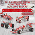 Racing Car Erector Sets for Boys Ages 8-12, Metal Building Kit, STEM Toys for Boys Age 8-12, Roadster Red Model