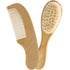 LIFKOME 1 Baby Hair Brush and Comb Set Wool Brush for Newborn Toddler