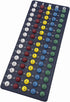 Set-Includes Cage,600 Bag,100 Cards,75 JUNWRROW Deluxe Bingo Game Bingo Colorful Bingo Chips with a Mixed Bingo Calling