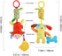 Toys for 0-12 Months - Soft Hanging Crinkle Squeaky Sensory Learning Toy for Infant Newborn Stroller