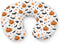 KuphiL10C Halloween Pumpkin Bats Stars Pattern Nursing Pillow Cover, Unisex Fall Autumn Holiday